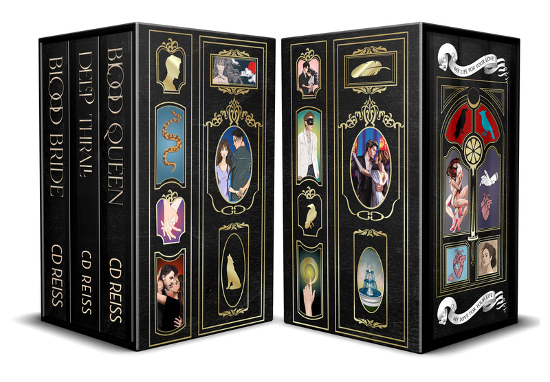 Complete Blood Bride Set With Slipcase Add-on