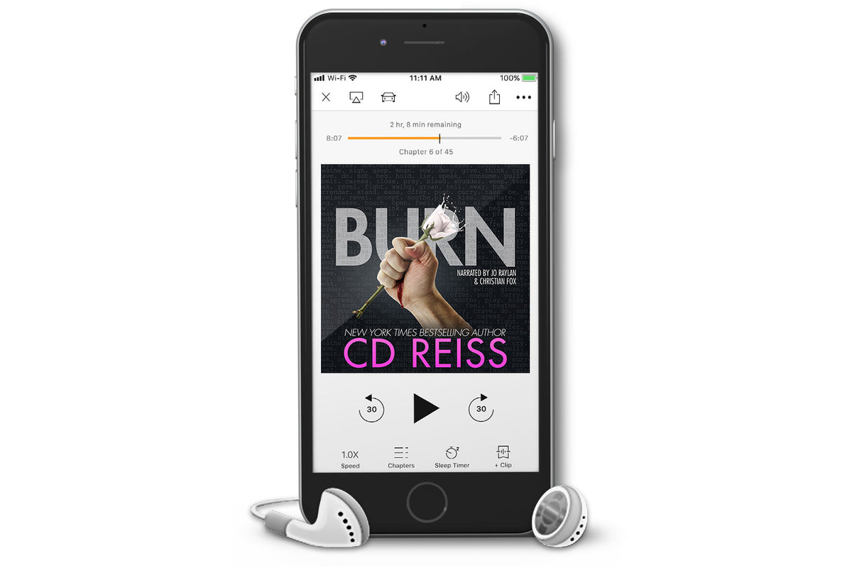 Burn Audiobook — CD Reiss Shop