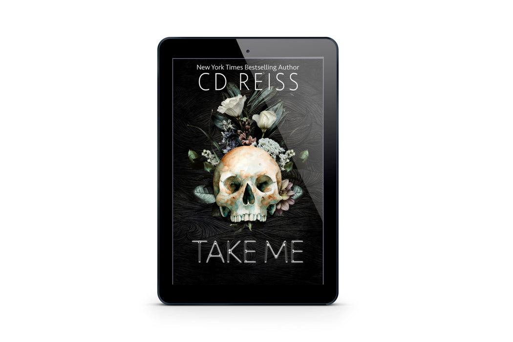 Take Me ebook (skull cover)